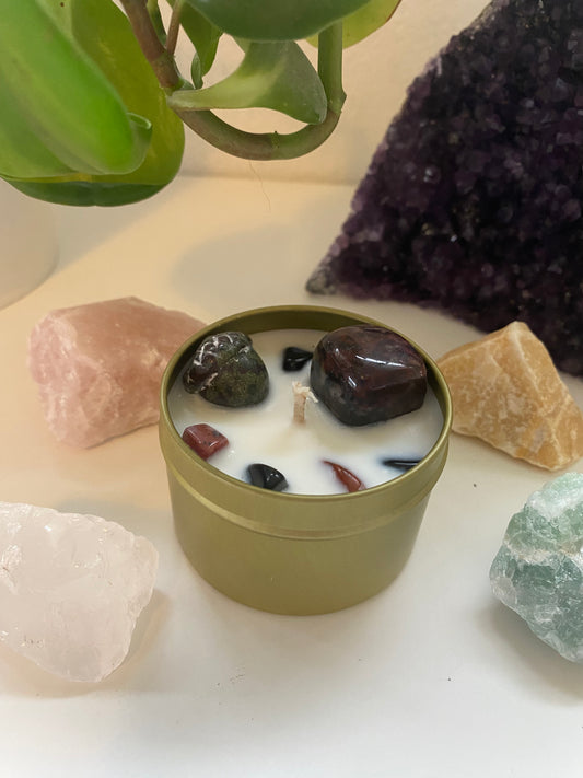 Mini Root Chakra  - Grounding Intention Candle