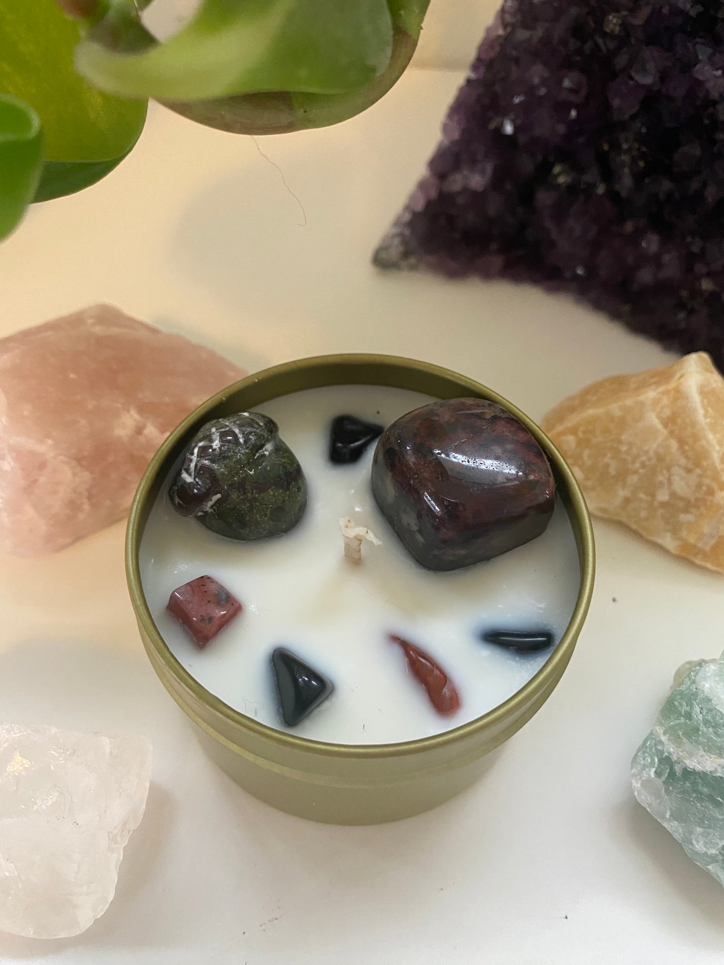 Mini Root Chakra  - Grounding Intention Candle