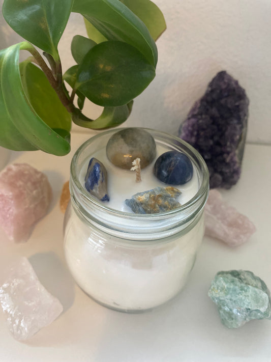 Throat Chakra - Communication Intention Candle